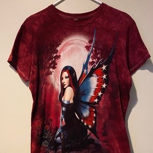 Women's Patriotic Fairy T-Shirt